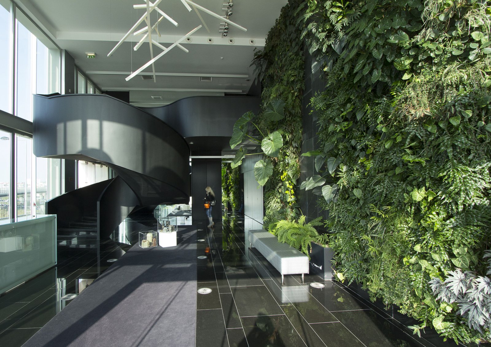 Natura Towers Interior :: Vertical Garden Design